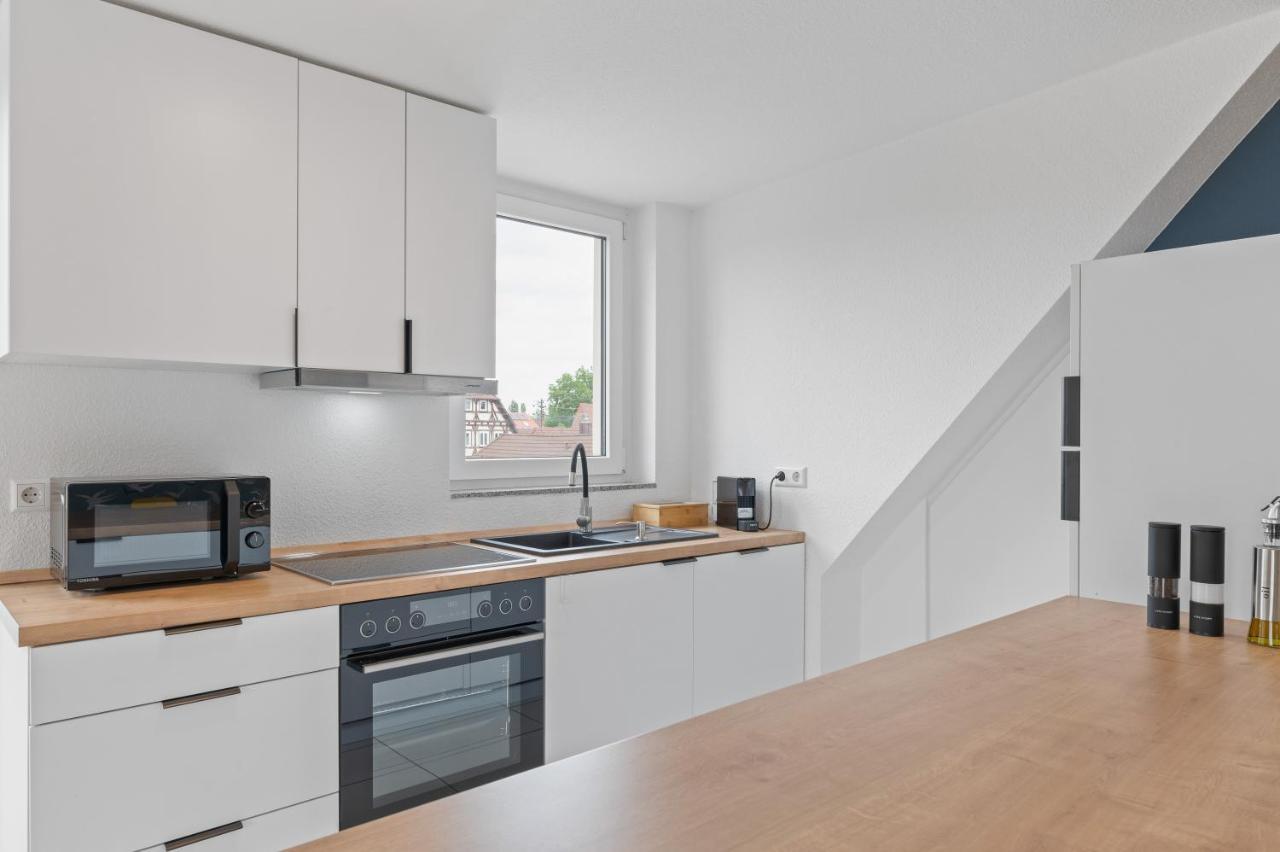 Design-Apartment - Kueche - Balkon - Tiefgarage 라인펠덴에흐터딘겐 외부 사진