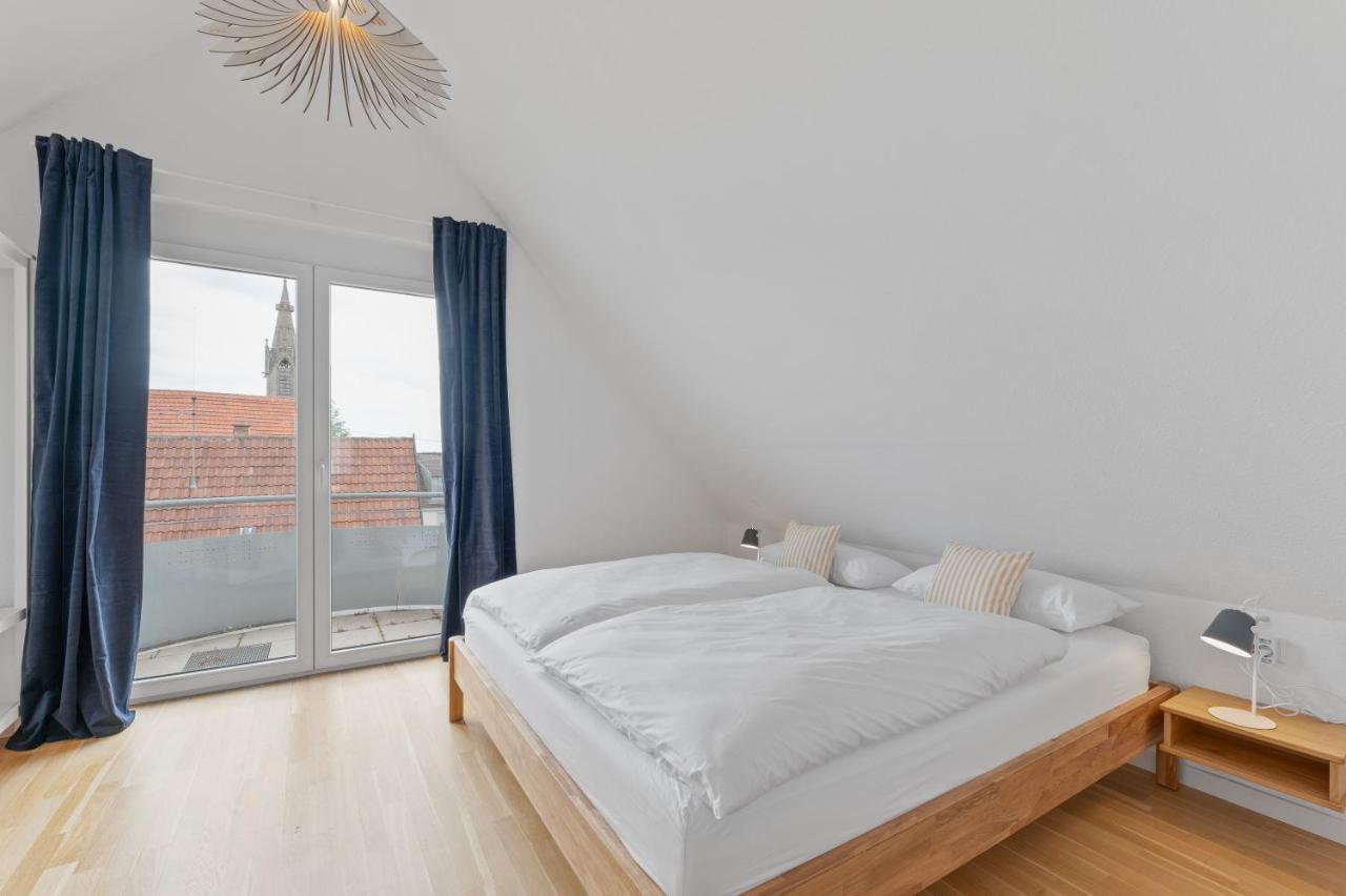 Design-Apartment - Kueche - Balkon - Tiefgarage 라인펠덴에흐터딘겐 외부 사진
